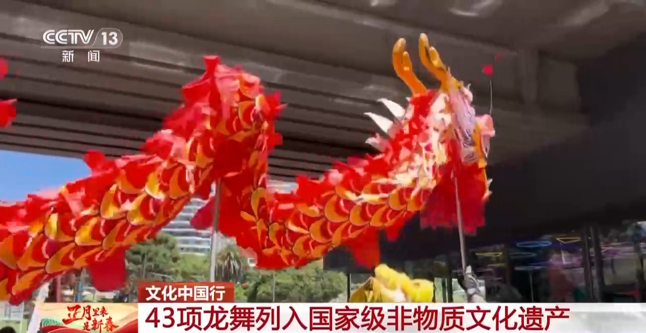龙、百叶龙……来看不拘一格的龙舞之美冰球突破平台文化中国行丨火龙、板凳(图4)
